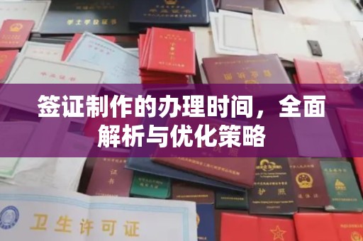 户县签证制作的办理时间，全面解析与优化策略