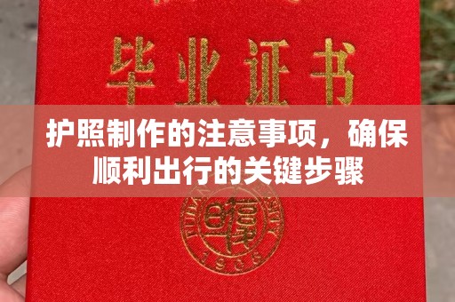 宕昌护照制作的注意事项，确保顺利出行的关键步骤