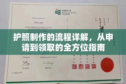 丹巴护照制作的流程详解，从申请到领取的全方位指南