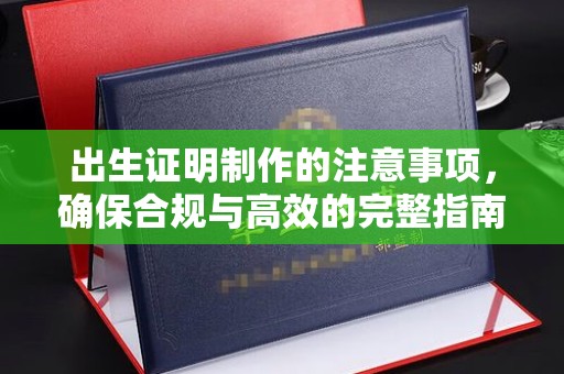 仪陇出生证明制作的注意事项，确保合规与高效的完整指南